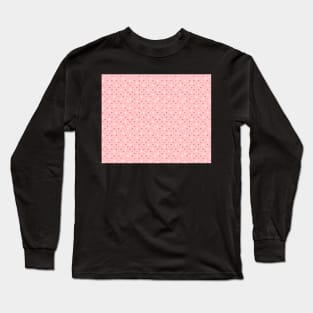 Pink White Red Polka Dots Cute Long Sleeve T-Shirt